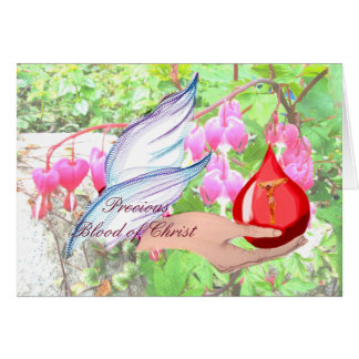 Senden Sie ein Gebet anstelle gerade einer Karte