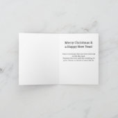 Senden Sie ein Lied mit QR-Code zu Weihnachten Karte (Innenseite)