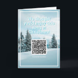 Senden Sie ein Lied mit QR-Code zu Weihnachten Karte<br><div class="desc">Senden Sie ein Lied an jeden mit einer "singenden" Karte. Erstelle ein Weihnachtslied für deinen Freund, um es zu genießen! Senden Sie ein Lied mit QR Code auf einer Weihnachtskarte. Lass anderen scannen deinen QR-Code mit ihren Handys! Ersetzen Sie das Bild durch Ihren eigenen hochgeladenen QR-Code. Wählen Sie Ihr Lied...</div>