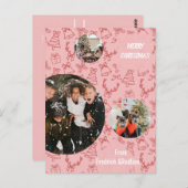 Senden Sie eine fröhliche Urlaubsbotschaft mit die Postkarte (Vorne/Hinten)