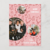 Senden Sie eine fröhliche Urlaubsbotschaft mit die Postkarte (Vorderseite)