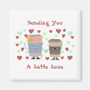 Senden Sie eine letzte Liebe Magnet
