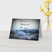 Senden Sie eine Poem Litany Liebe Grußkarte Karte (Gelbe Blume)