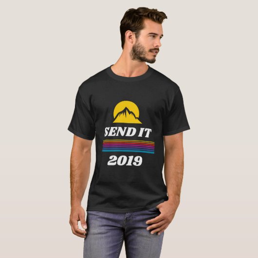 Senden Sie es 2019 einfach senden Sie es Shirt Vin (Vorne ganz)