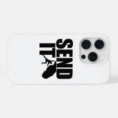 Senden Sie es Kletterlogo - Entfesseln Sie das Abe iPhone Hülle (Rückseite (Horizontal))