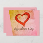 Senden Sie es mit Liebe Postkarte (Vorne/Hinten)