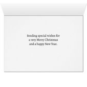 Senden Sie Freude mit dieser blauen Ton-on-Ton-Url (Innenansicht Horizontal (Unten))