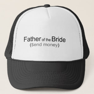 Senden Sie Geld Vater von Brautgeschenken Truckerkappe