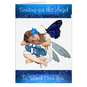 Senden Sie Ihnen diese Angel-, ME/CFS-Support-Kart