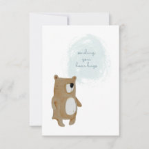 Senden Sie Ihre Bear Hugs Card