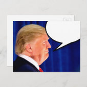 Senden Sie Ihre eigene Nachricht #TheIdesOfTrump P Postkarte (Vorne/Hinten)
