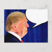 Senden Sie Ihre eigene Nachricht #TheIdesOfTrump P Postkarte (Vorderseite)