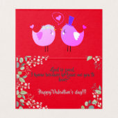 Senden Sie Ihre Liebe (Innenseite Aufgefaltet)