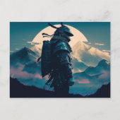 Senden Sie Ihre Nachricht mit Samurai Postkarten (Vorderseite)