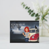 Senden Sie Ihren Freunden eine Penny Postkarte (Stehend Vorderseite)