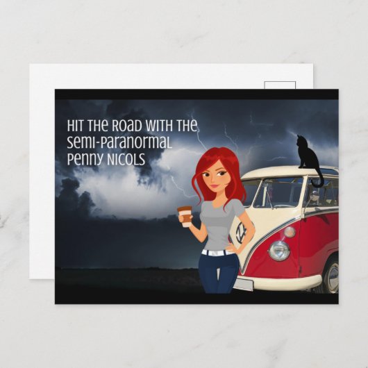 Senden Sie Ihren Freunden eine Penny Postkarte (Vorne/Hinten)