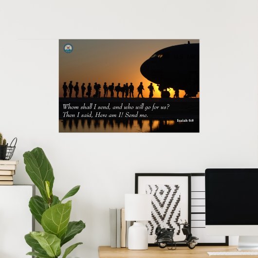 Senden Sie mir - DSCMO Print Poster (Heimbüro)