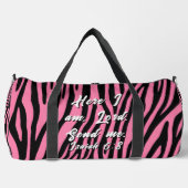 Senden Sie mir Duffle Bag (Vorderseite)