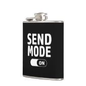 Senden Sie Modus an Flachmann (Links)