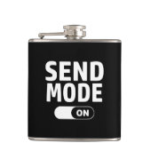 Senden Sie Modus an Flachmann (Vorderseite)