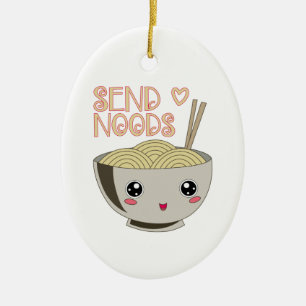 Senden Sie Noods Kawaii Keramik Ornament