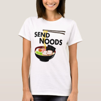 Senden Sie Noods Ramen-Nudeln T-Shirt