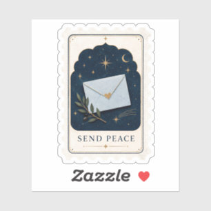 Senden Sie Peace Celestial Pen Pal Sticker Sheet