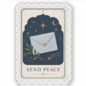 Senden Sie Peace Celestial Pen Pal Sticker Sheet (Vorderseite)