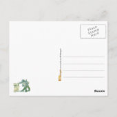 Senden Sie uns eine Post - oder nicht! Postkarte (Rückseite)