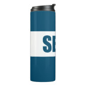 Senden Thermosbecher (Nach links gedreht)