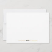 Senden von Hugs Moderne Weihnachtsfotokarte Feiertagskarte (Rückseite)