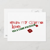 Senden von Kisses Postcard Postkarte (Vorne/Hinten)
