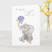 Senden von Liebe Karte (Gelbe Blume)