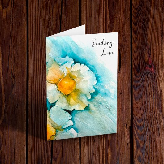 Senden von Liebe Karte