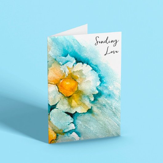 Senden von Liebe Karte