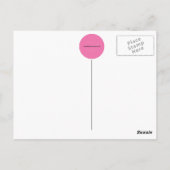 Senden von Liebe von Zuhause Postkarte (Rückseite)