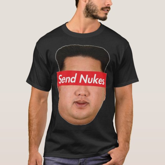 Senden von Nukes Kim Jong Un Meme Classic T - Shir T-Shirt (Vorderseite)