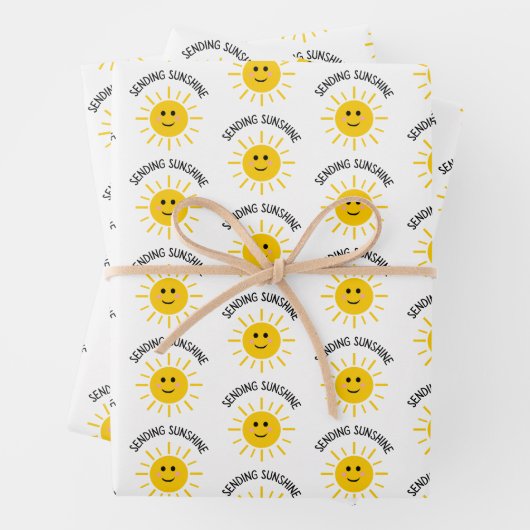 Senden von Sonnenschutzpapier Geschenkpapier Set (Beispiel)