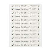 Senden von viel Liebe + Herz-Rücksendeadresse (Bogen)