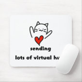 Senden von vielen virtuellen Schlägern Mousepad (Mit Mouse)