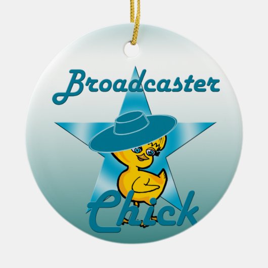 Sender Chick #7 Keramikornament (Vorne)