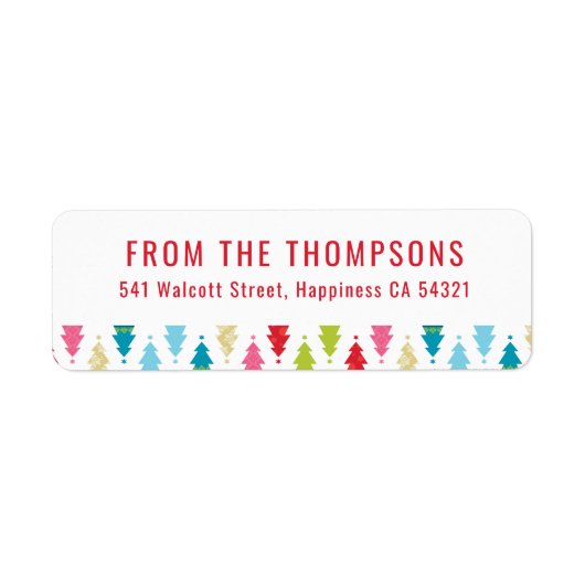 SENDER moderne festliche Weihnachtsbaumfarbe (Vorne)