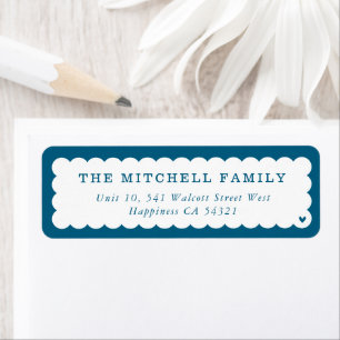 SENDER moderne minimale niedliche Jakobsmuschel du