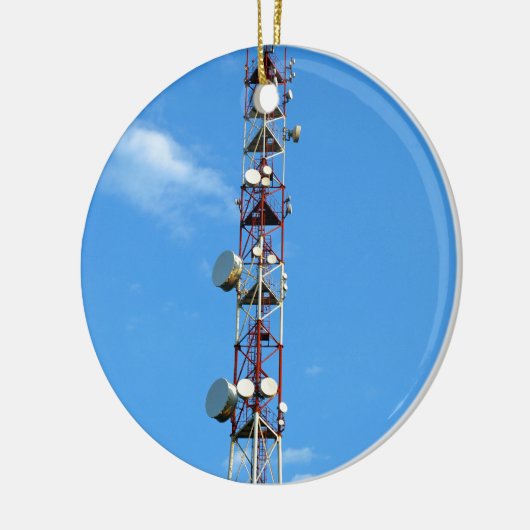 Senderantenne Keramikornament (Links)