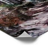 Sendero/Corredoira/Fußweg Poster (Ecke)