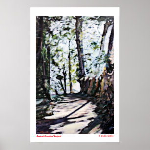 Sendero/Corredoira/Fußweg Poster