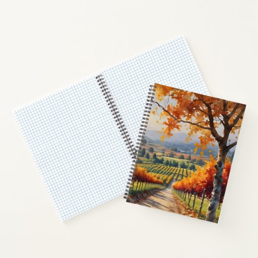 Sendero de Otoño Notizblock (Innenseite)