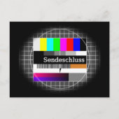 SendeSchluss! Postkarte (Vorderseite)