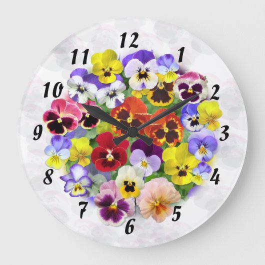 Sendezeit Große Wanduhr (Vorderseite)