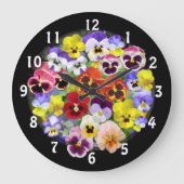 Sendezeit Große Wanduhr (Vorderseite)